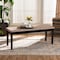 Baxton Studio Teresa Sand Upholstered and Dark Brown Finished Wood Dining Bench 170-10916 - alternate 7